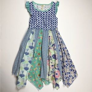 Matilda Jane “Seahorse Cutie” Handkerchief Dress girls Size 8